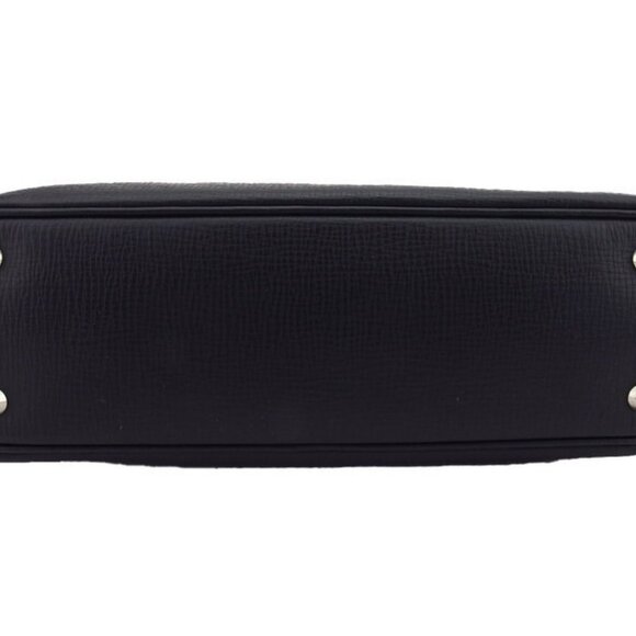 NINA RICCI Shoulder Bag NR Mark Leather Authentic Used - Picture 4 of 9